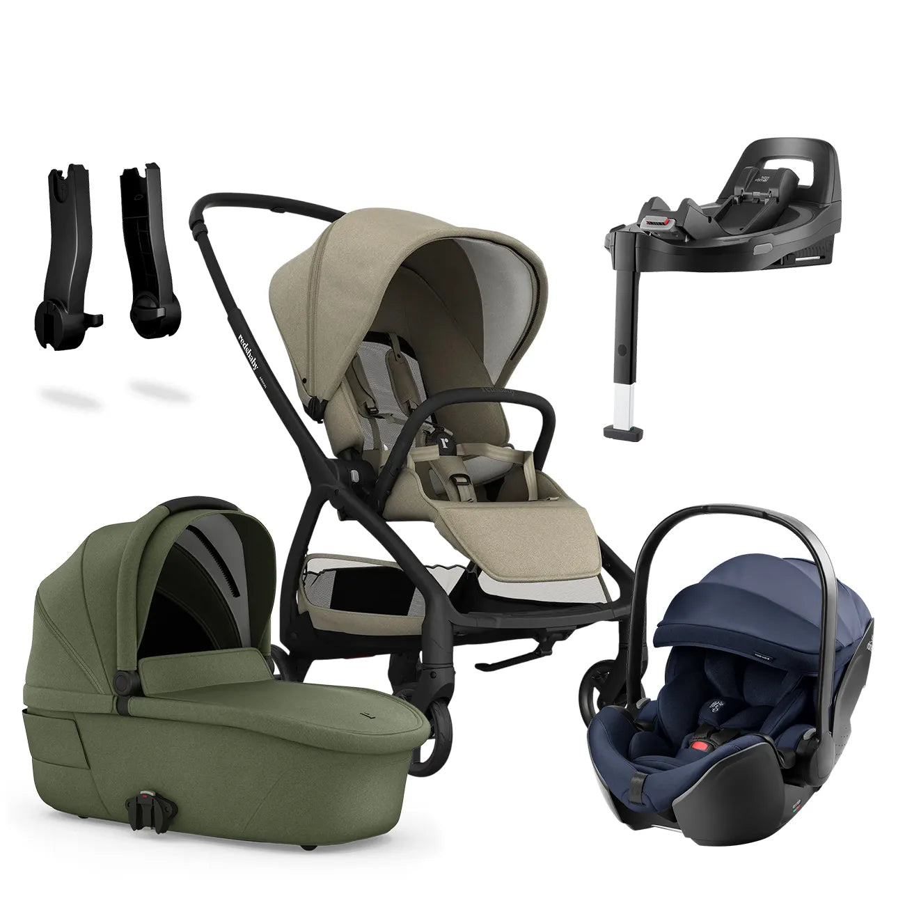 Redsbaby AERON Pram Pack & Britax BABY-SAFE PRO Travel System - Mari Kali Stores Cyprus