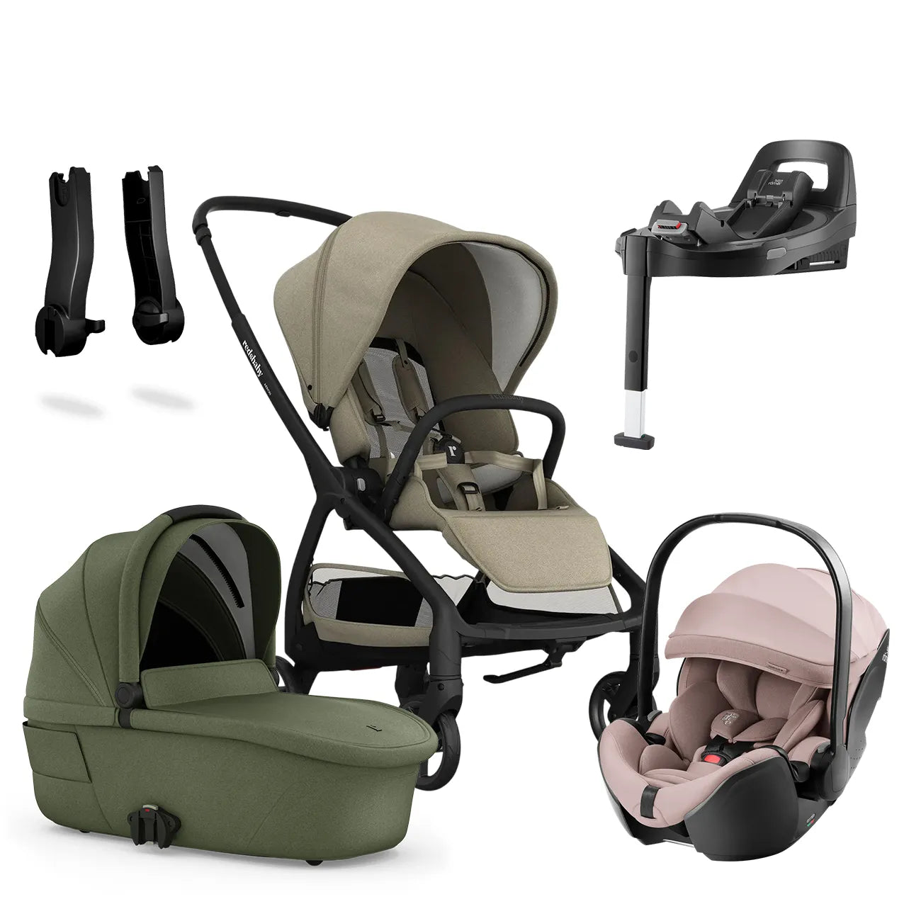 Redsbaby AERON Pram Pack & Britax BABY-SAFE PRO Travel System - Mari Kali Stores Cyprus