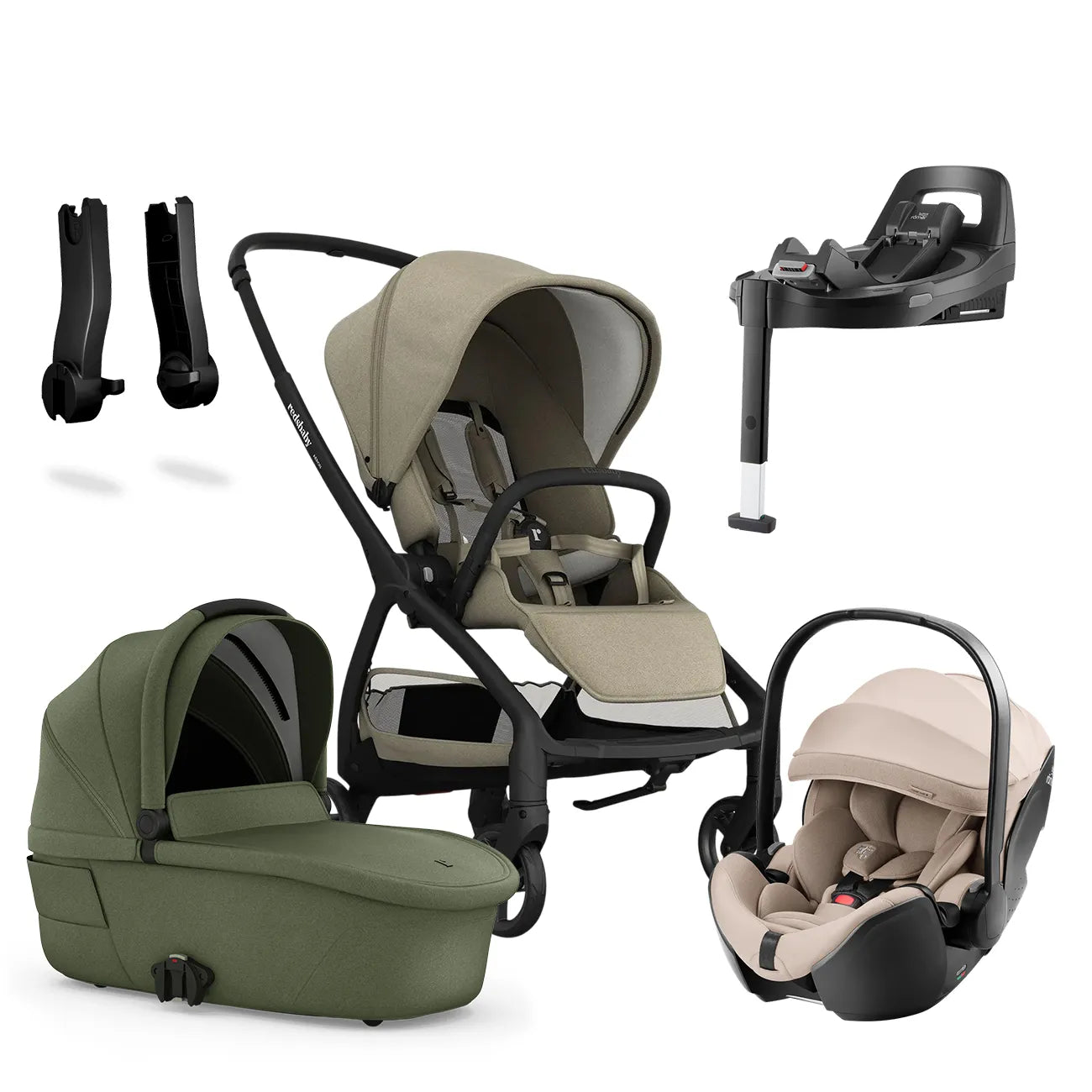 Redsbaby AERON Pram Pack & Britax BABY-SAFE PRO Travel System - Mari Kali Stores Cyprus