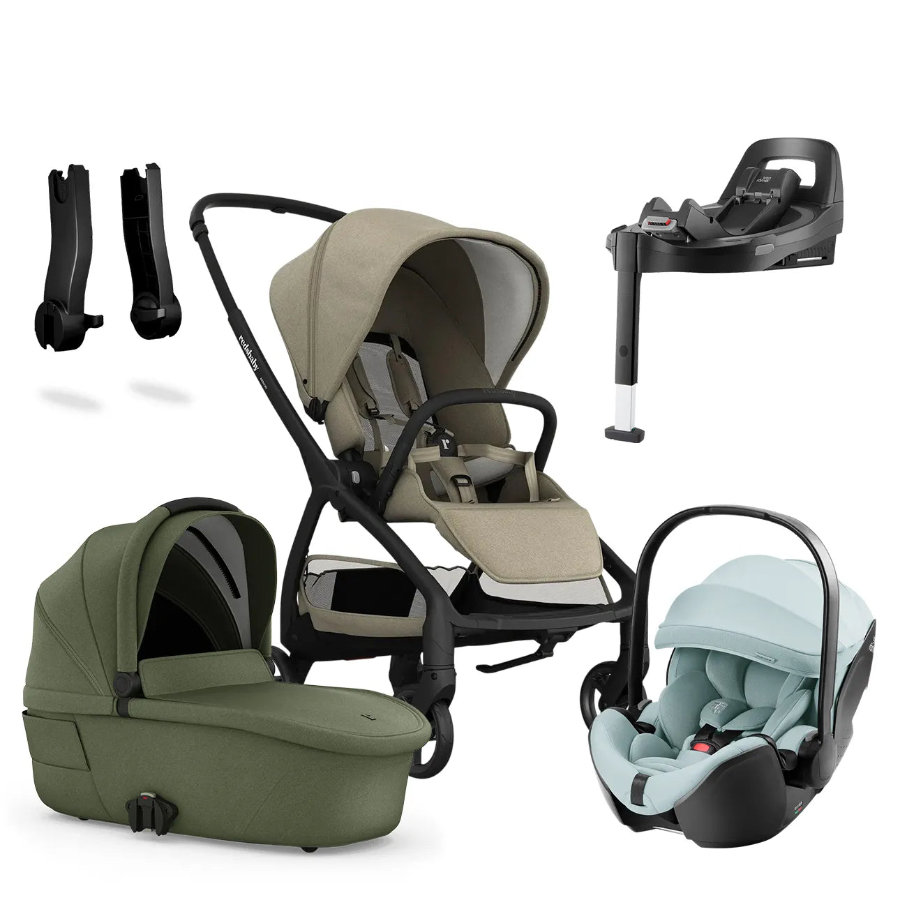 Redsbaby AERON Pram Pack & Britax BABY-SAFE PRO Travel System - Mari Kali Stores Cyprus