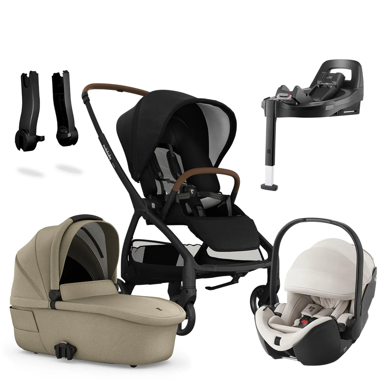 Redsbaby AERON Pram Pack & Britax BABY-SAFE PRO Travel System - Mari Kali Stores Cyprus