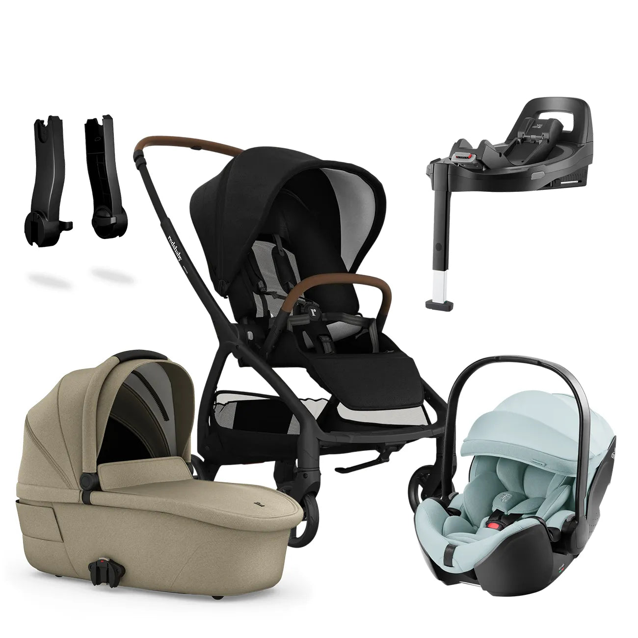 Redsbaby AERON Pram Pack & Britax BABY-SAFE PRO Travel System - Mari Kali Stores Cyprus