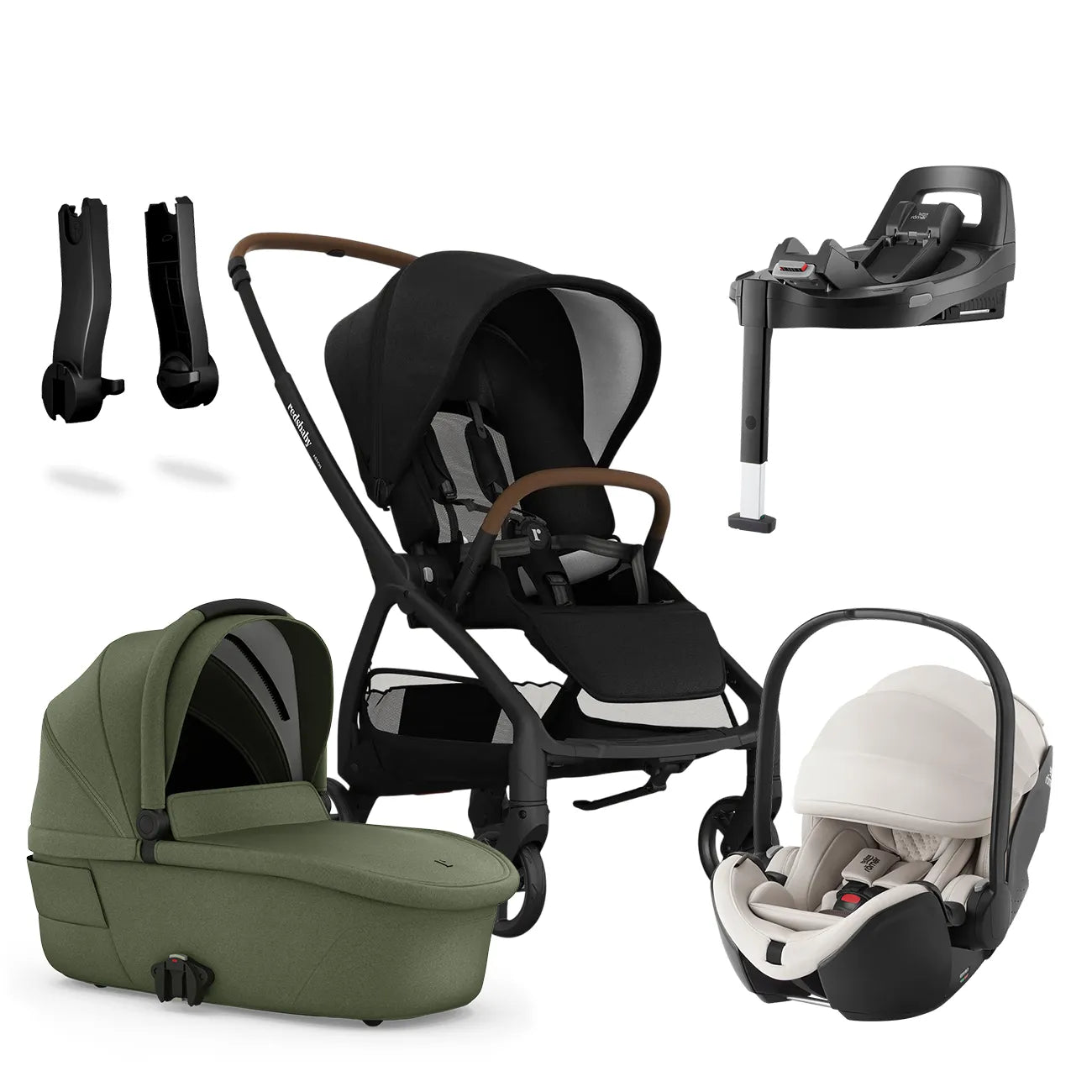 Redsbaby AERON Pram Pack & Britax BABY-SAFE PRO Travel System - Mari Kali Stores Cyprus
