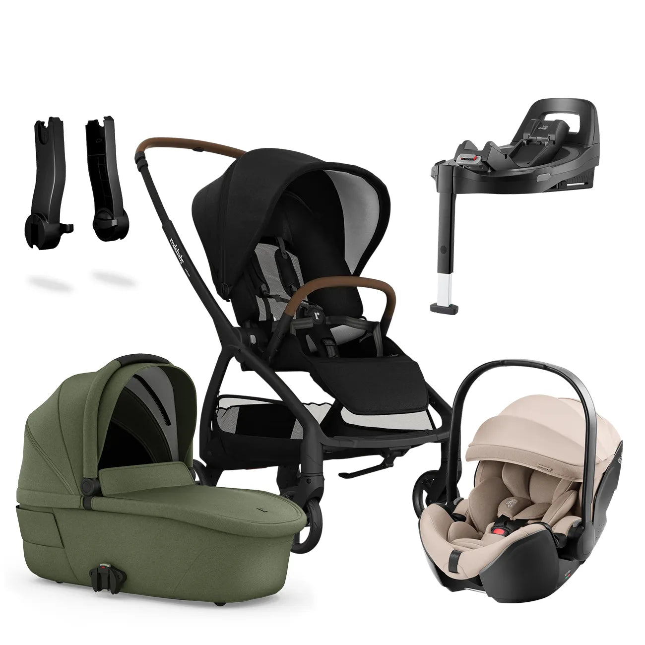 Redsbaby AERON Pram Pack & Britax BABY-SAFE PRO Travel System - Mari Kali Stores Cyprus