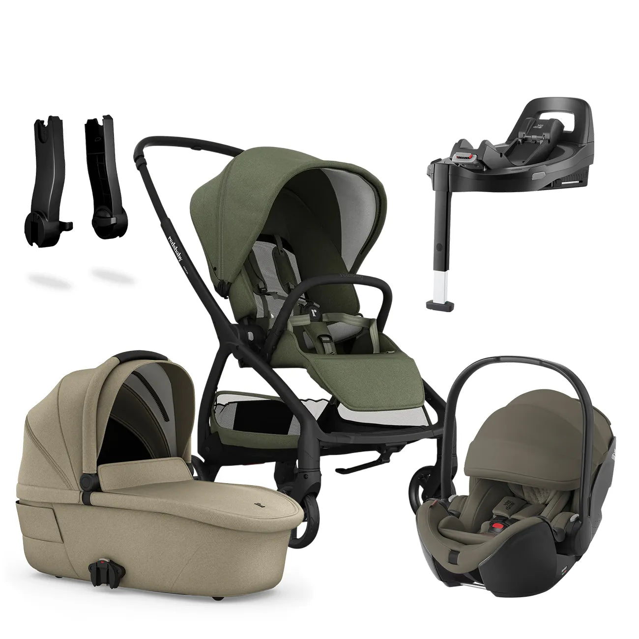 Redsbaby AERON Pram Pack & Britax BABY-SAFE PRO Travel System - Mari Kali Stores Cyprus