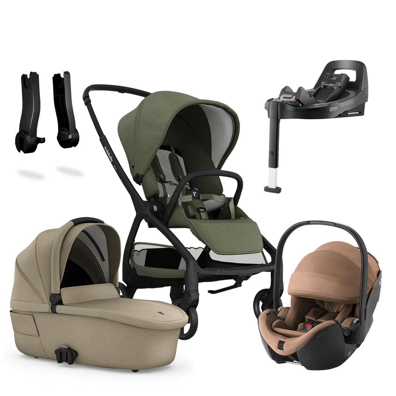 Redsbaby AERON Pram Pack & Britax BABY-SAFE PRO Travel System - Mari Kali Stores Cyprus