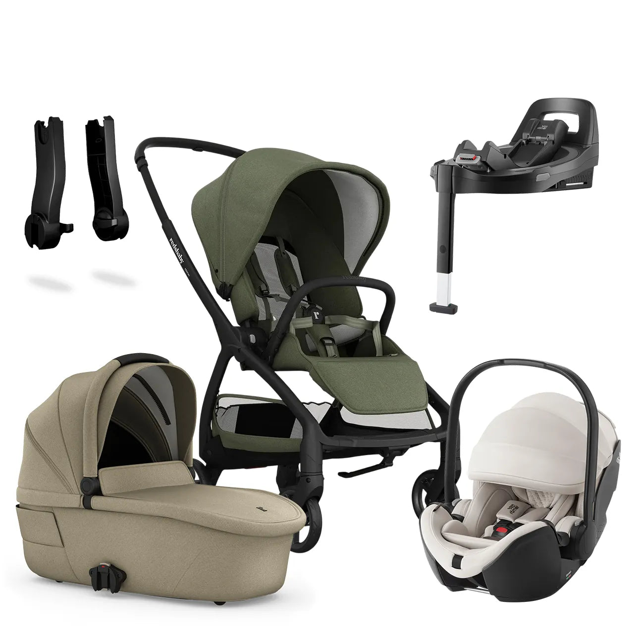 Redsbaby AERON Pram Pack & Britax BABY-SAFE PRO Travel System - Mari Kali Stores Cyprus