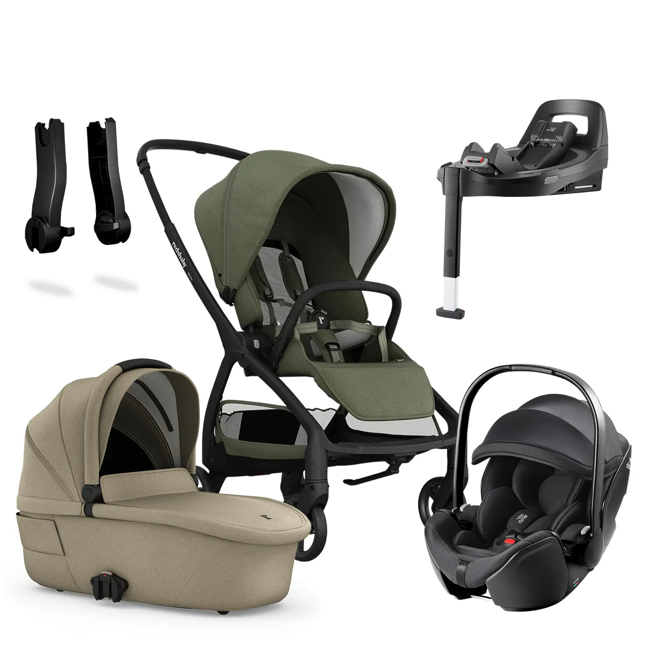 Redsbaby AERON Pram Pack & Britax BABY-SAFE PRO Travel System - Mari Kali Stores Cyprus