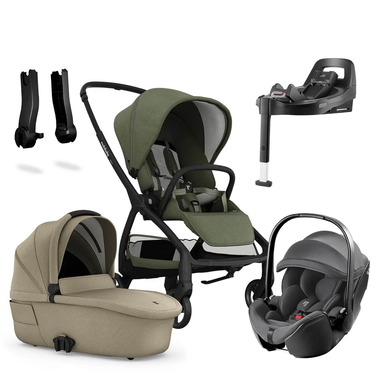 Redsbaby AERON Pram Pack & Britax BABY-SAFE PRO Travel System - Mari Kali Stores Cyprus