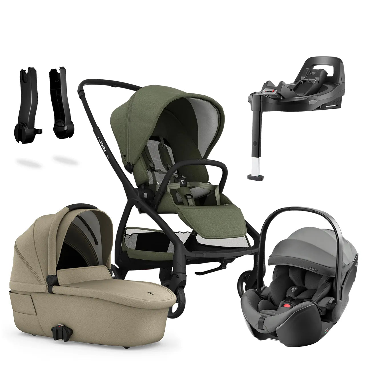 Redsbaby AERON Pram Pack & Britax BABY-SAFE PRO Travel System - Mari Kali Stores Cyprus