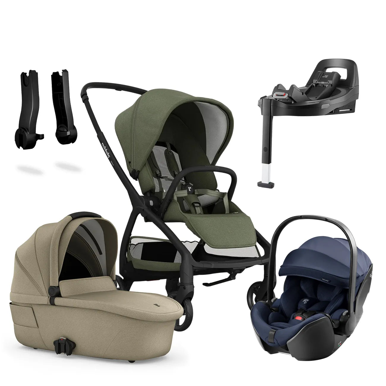 Redsbaby AERON Pram Pack & Britax BABY-SAFE PRO Travel System - Mari Kali Stores Cyprus