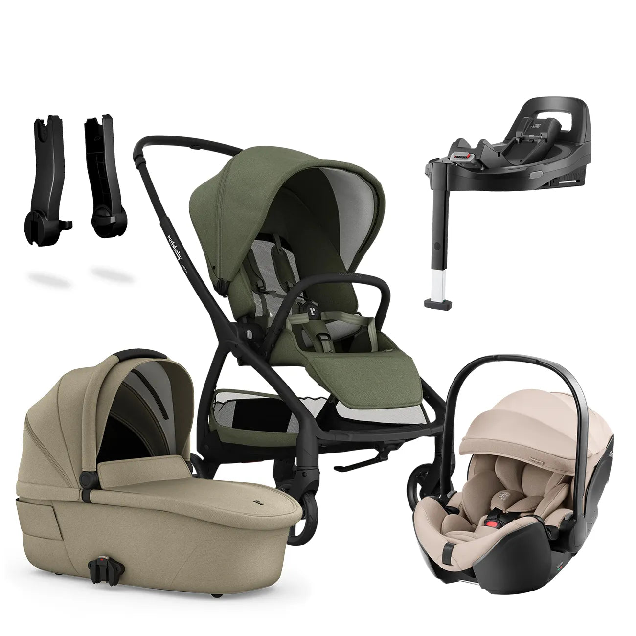Redsbaby AERON Pram Pack & Britax BABY-SAFE PRO Travel System - Mari Kali Stores Cyprus