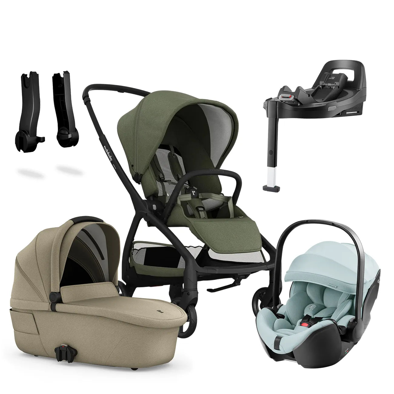 Redsbaby AERON Pram Pack & Britax BABY-SAFE PRO Travel System - Mari Kali Stores Cyprus