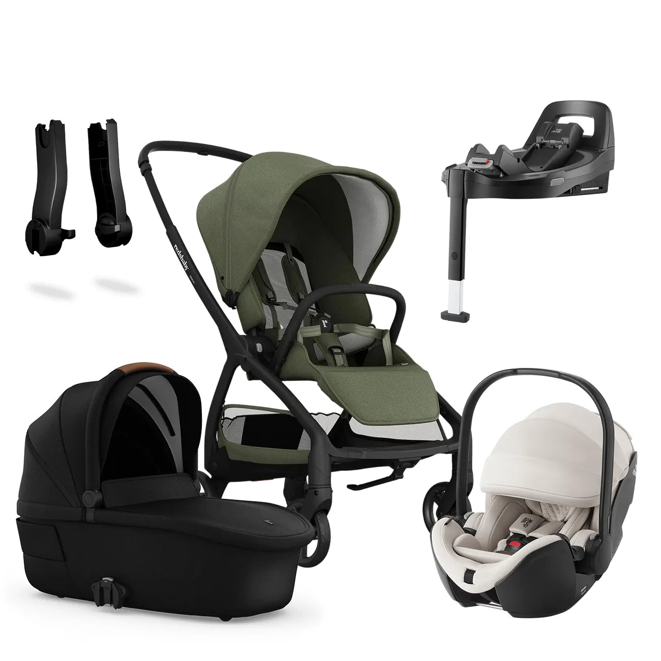 Redsbaby AERON Pram Pack & Britax BABY-SAFE PRO Travel System - Mari Kali Stores Cyprus