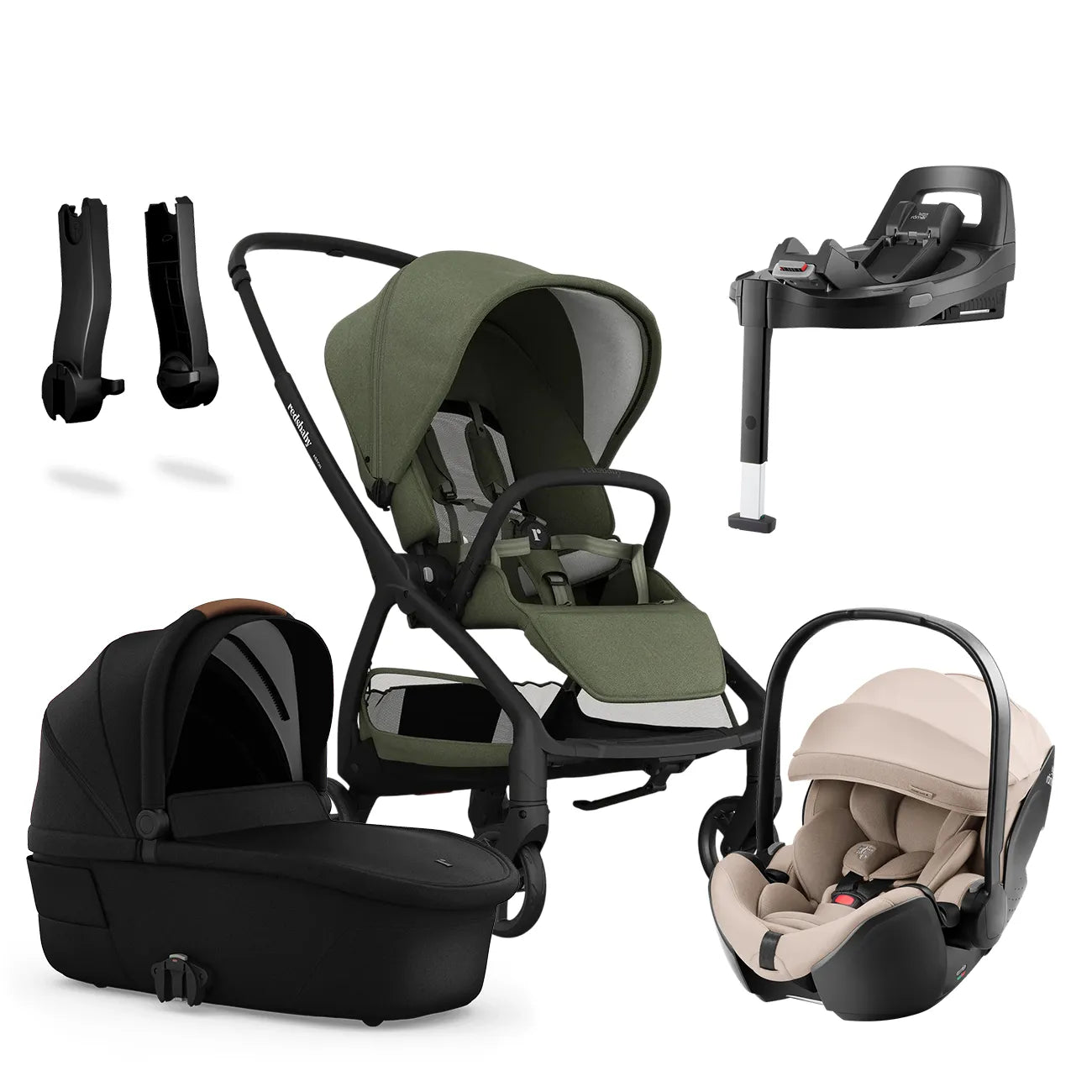 Redsbaby AERON Pram Pack & Britax BABY-SAFE PRO Travel System - Mari Kali Stores Cyprus