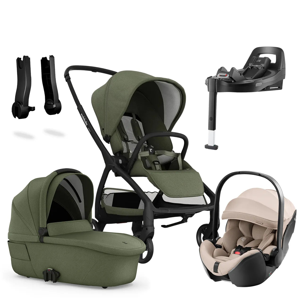 Redsbaby AERON Pram Pack & Britax BABY-SAFE PRO Travel System - Mari Kali Stores Cyprus