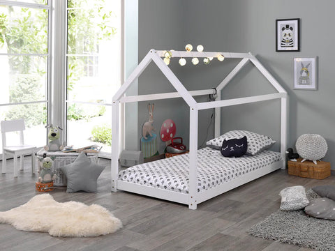 Cabane Junior Bed White,  90x200 cm