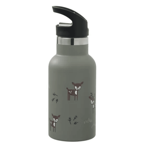 Fresk- Stainless steel double wall thermos with integrated straw 350ml - Mari Kali Stores Cyprus