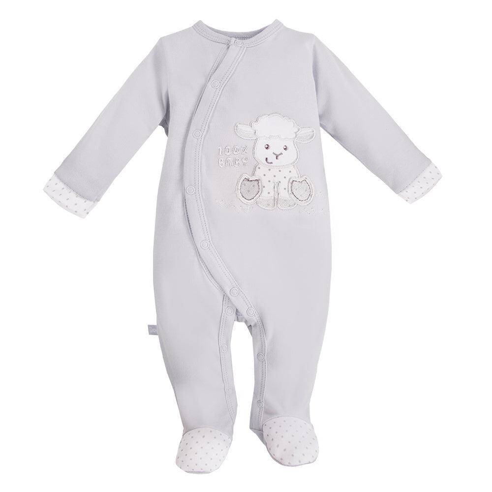 ewa klucze - Ewa Klucze Newborn Baby Romper Gray - Mari Kali Stores Cyprus