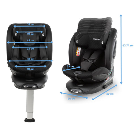 Kidwell GoCar i-Size Car Seat 40-135 cm - Mari Kali Stores Cyprus