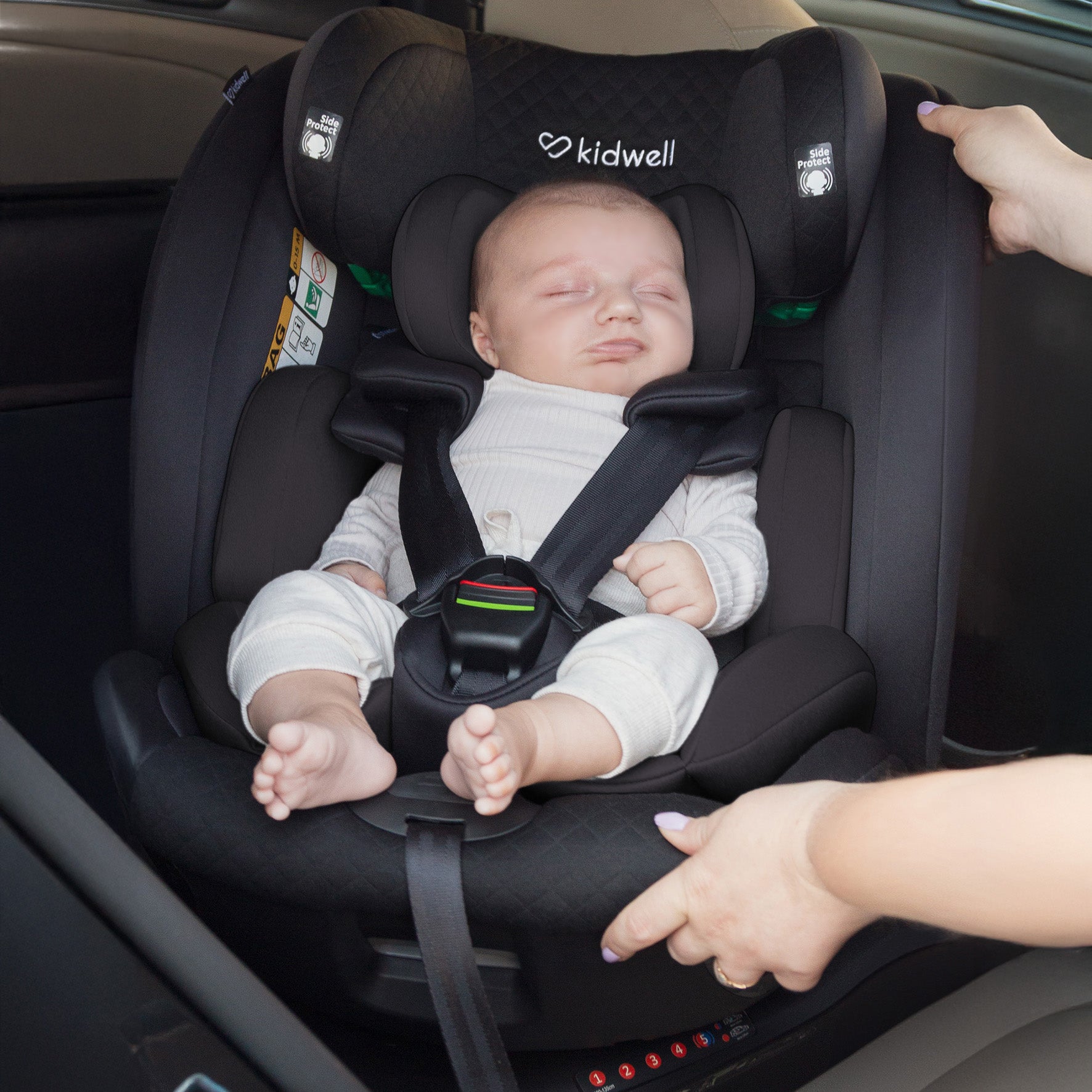 Kidwell GoCar i-Size Car Seat 40-135 cm - Mari Kali Stores Cyprus