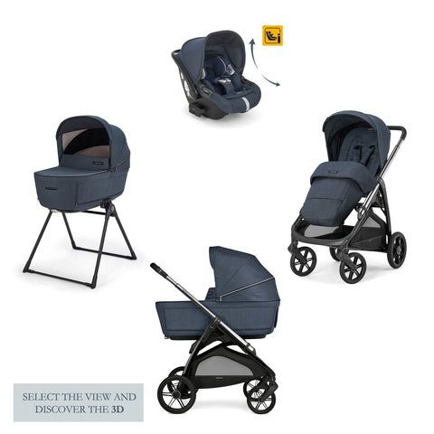 Inglesina Aptica System Quattro Complete Stroller System with Darwin Recline Car Seat