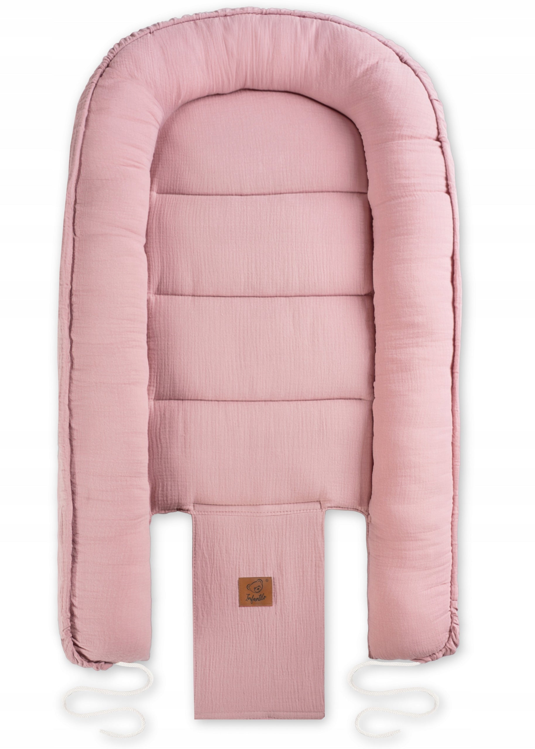Infantilo Muslin Baby Cocoon in Pink