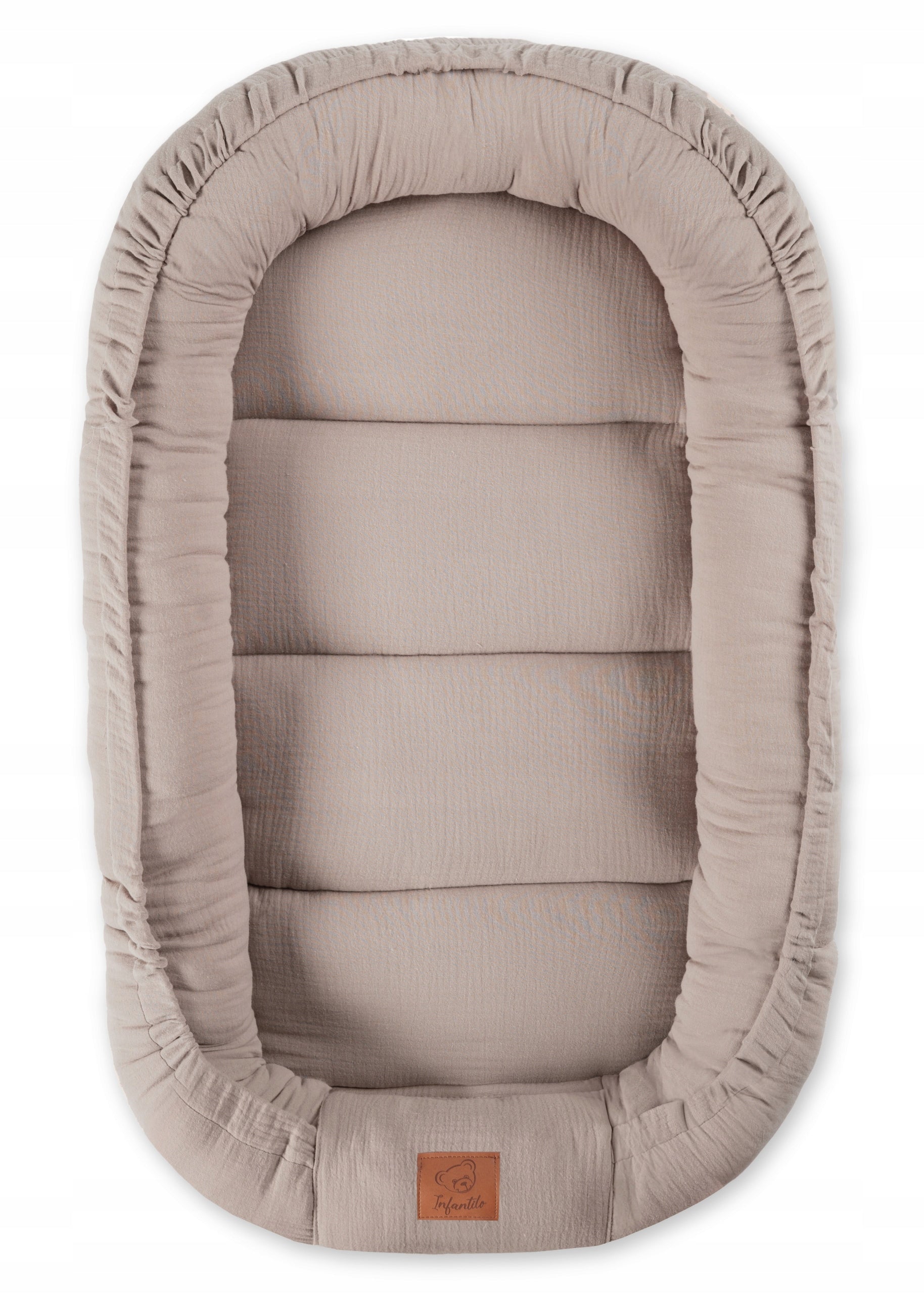 Infantilo Muslin Baby Cocoon Beige