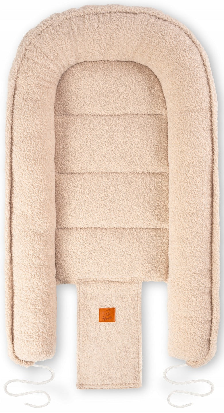 Infantilo Baby Cocoon with Pillow Sheep