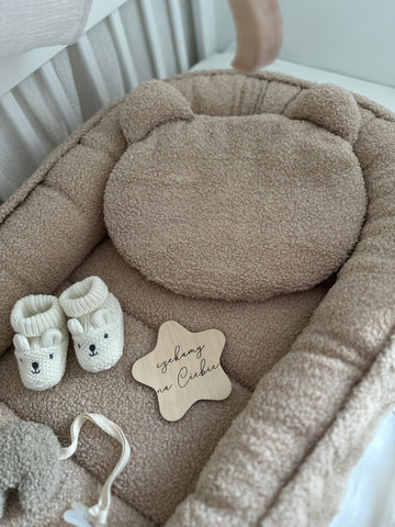 Infantilo Baby Cocoon with Pillow Sheep