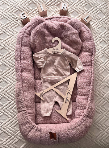 Infantilo Baby Cocoon with Pillow Sheep