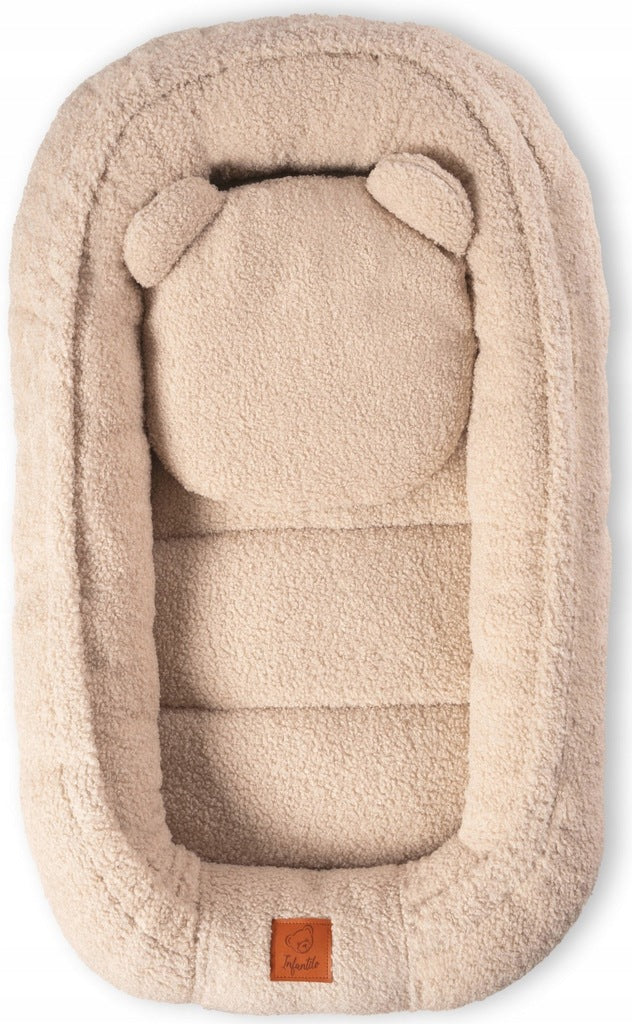 Infantilo Baby Cocoon with Pillow Sheep