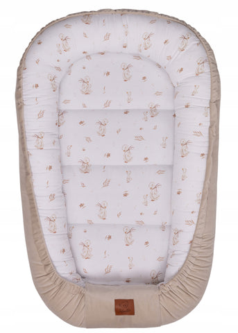 Infantilo Baby Cocoon Velvet and Cotton Satin Premium – Goose