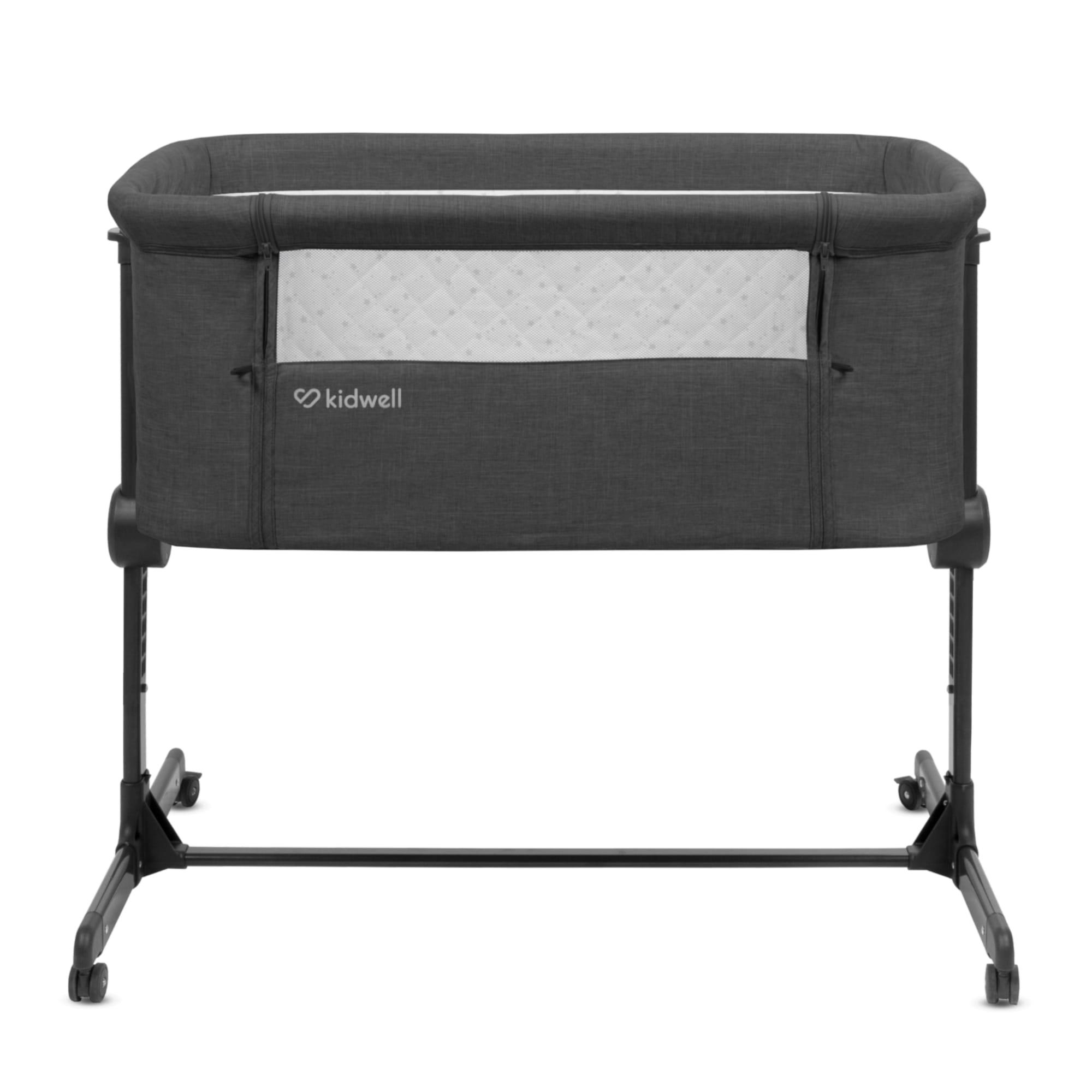 Kidwell SNUZZY Bedside Cot Dark Grey