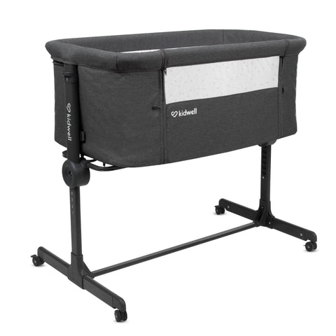 Kidwell SNUZZY Bedside Cot Dark Grey