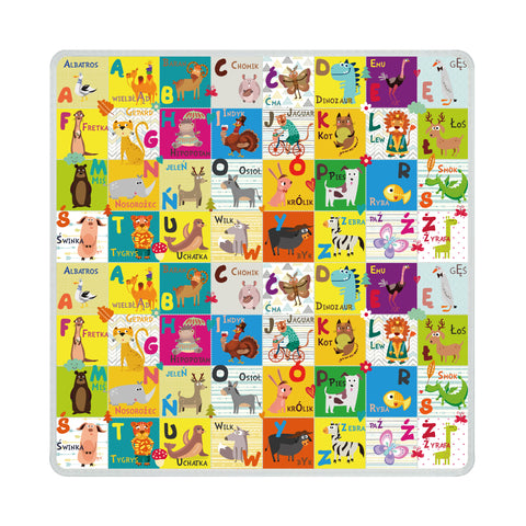 Kidsee Play foam playmat Rol Double Side Numbers and Alphabet  150x180cm