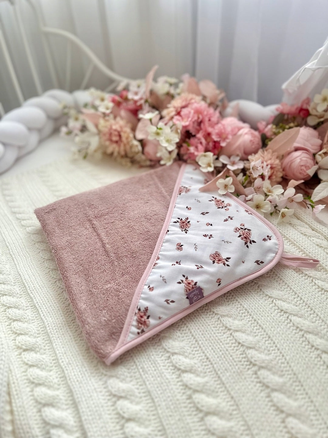 Infantilo Bath Towel Hood 100x 100 Bamboo Terry