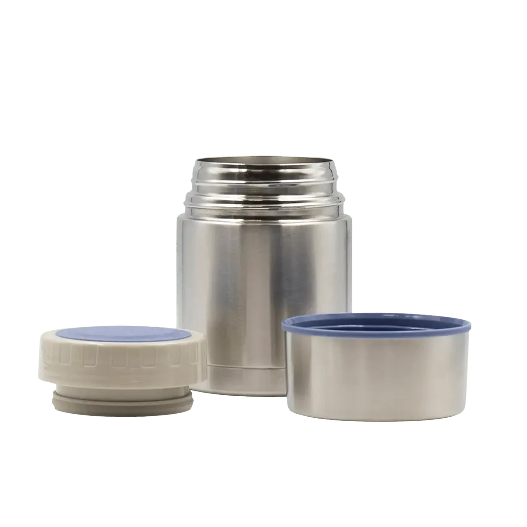 Laken 0.5L Insulated Stainless Steel Flask for Food with Neoprene Sleeve