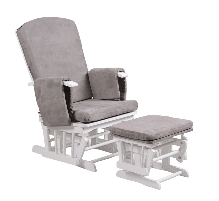 mk Collection - mkCollection Deluxe Gliding Nursing Chair with Ottoman - Mari Kali Stores Cyprus