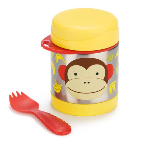 SKIP HOP Zoo Insulated Food Jar - Monkey 325 ml, 3+