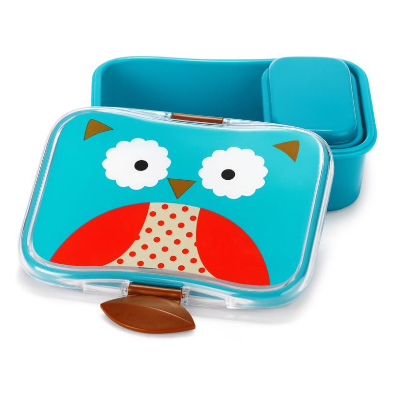 SKIP HOP Zoo 4 pc Lunch Kit Owl
