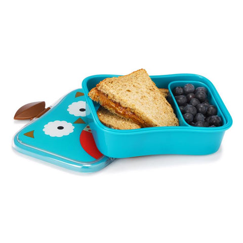 SKIP HOP Zoo 4 pc Lunch Kit Owl