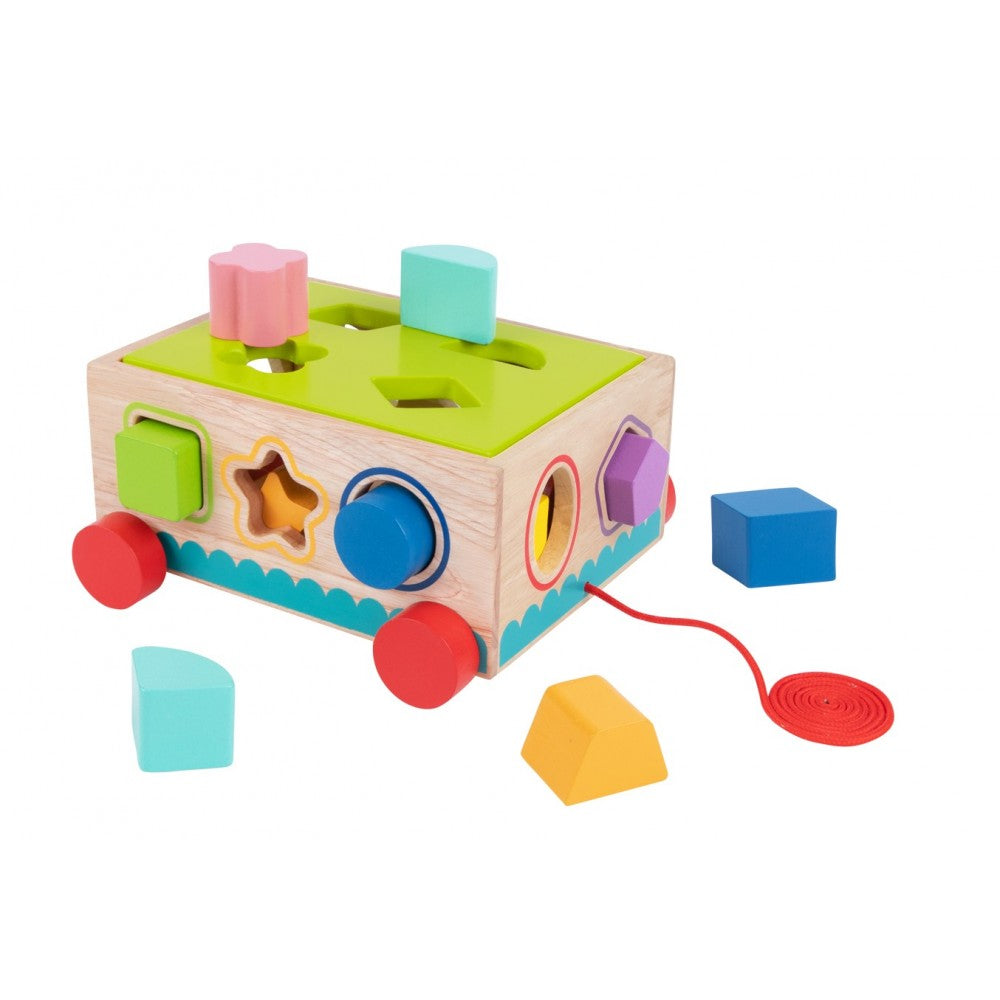 Tooky Toy Shape sorter car 16 pcs