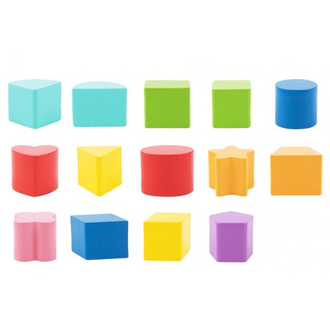 Tooky Toy Shape sorter car 16 pcs