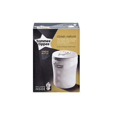 Tommee Tippee Single Bottle Travel Steriliser 260ml