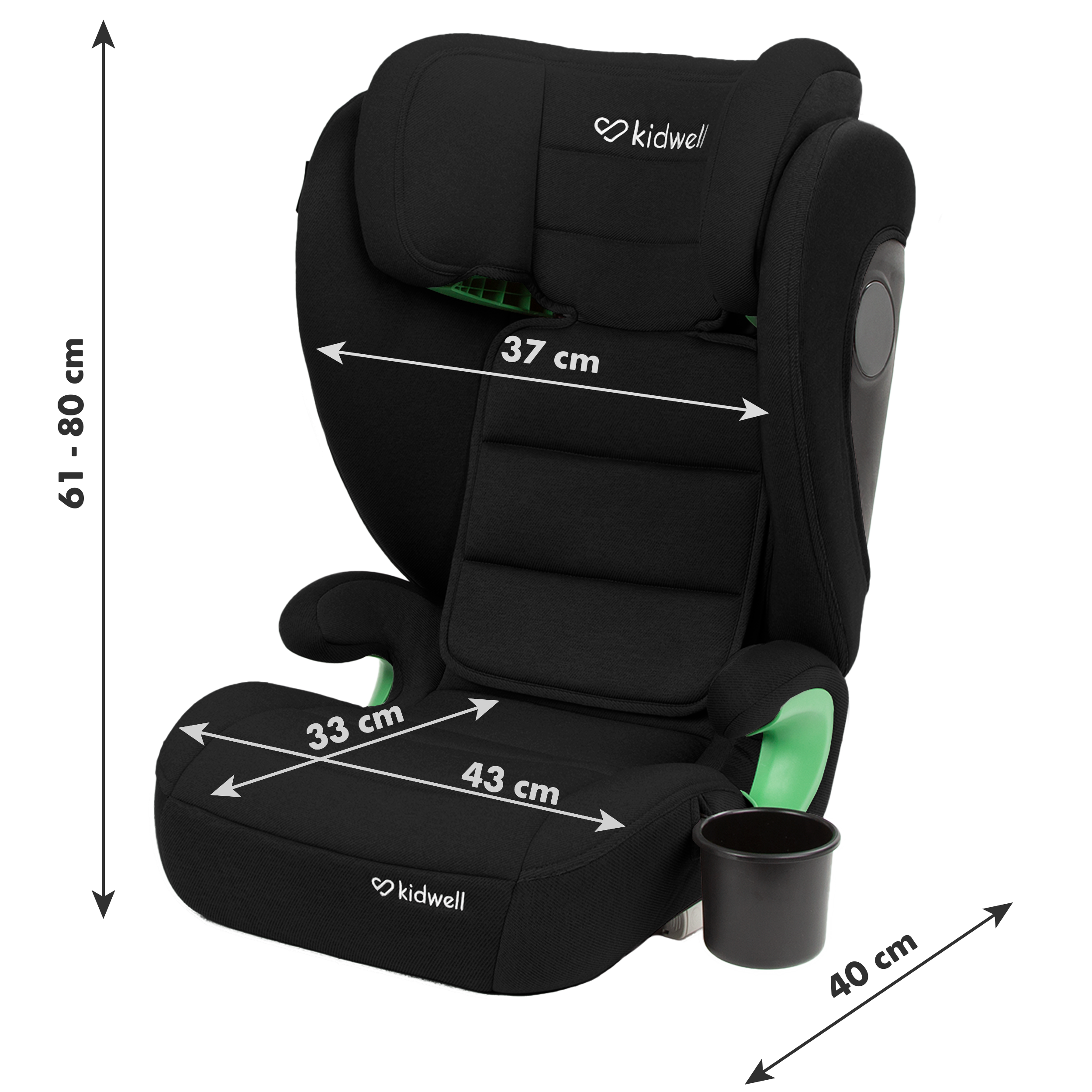 Kidwell Car Seat Weston  i-Size 15-36 kg