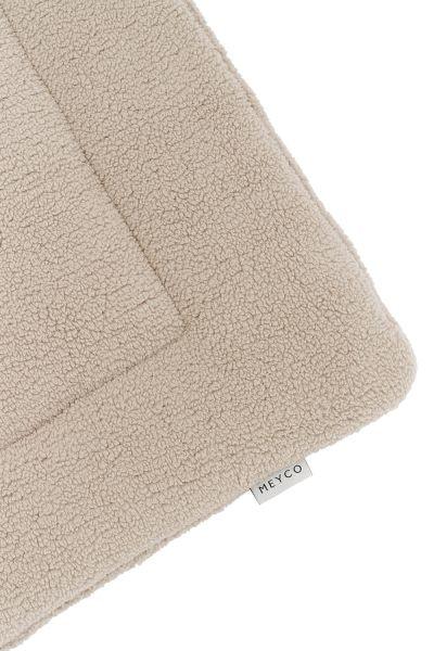 Meyco Playpen Mattress Teddy - Sand - 80x100cm