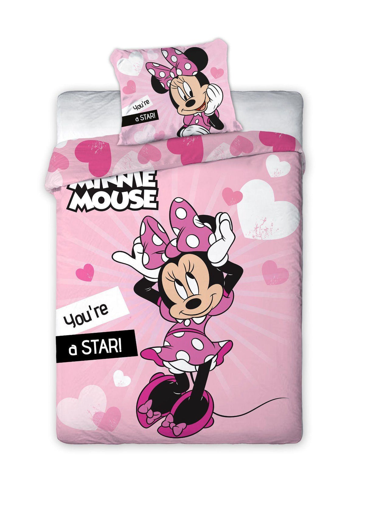 Minnie Mouse Duvet cover You`re a star