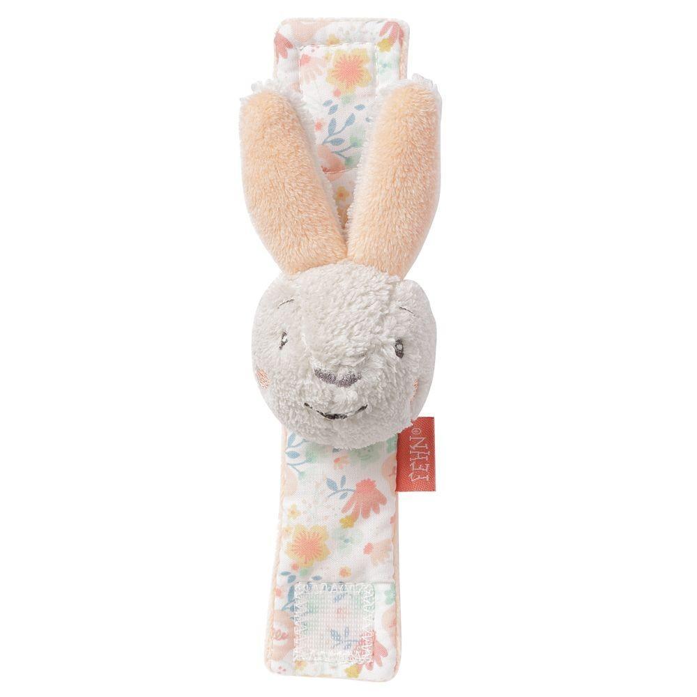 Baby Fehn - Crinkling toy on wrist, Bunny - Mari Kali Stores Cyprus