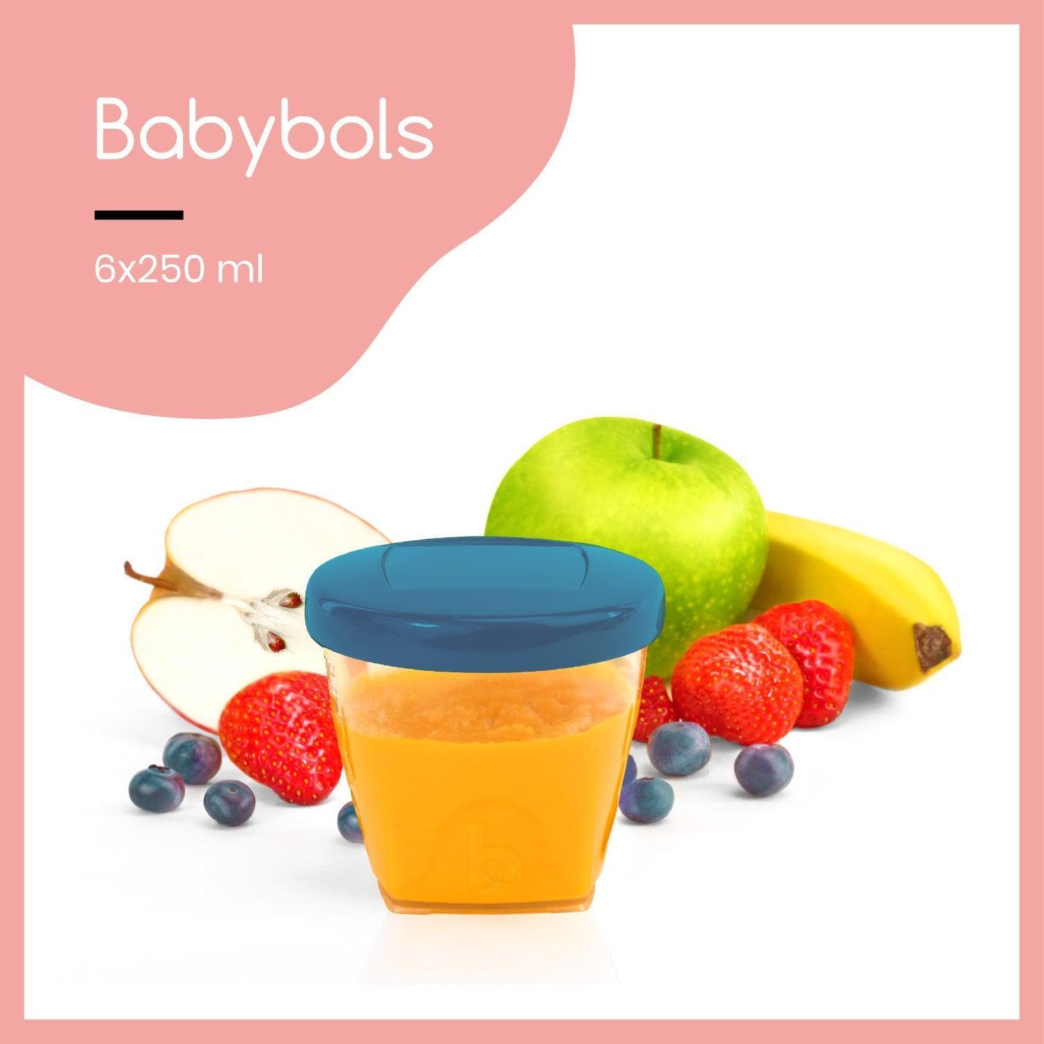 Babymoov - Babybols - Food Containers 250ml x 6 - Mari Kali Stores Cyprus